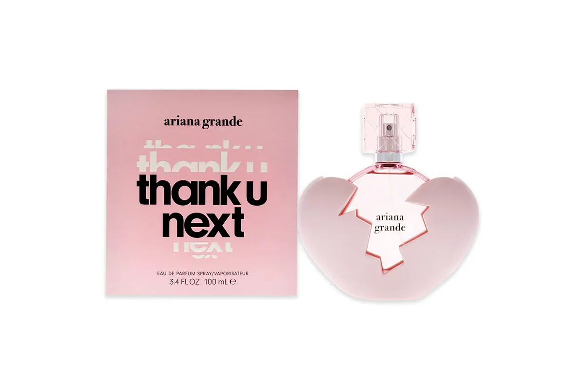ادکلن آریانا گراند تنک یو نکست (Ariana Grande Thank U, Next) عطری زنانه، شیرین و دلانگیز از برند معروف Ariana Grande است