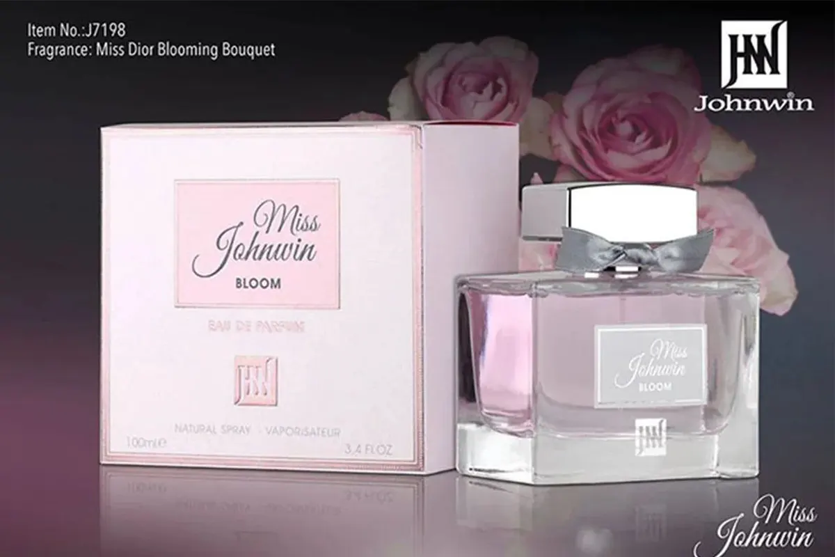 عطر ادکلن میس دیور بلوم جانوین زنانه | miss johnwin bloom