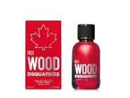 عطر دی اسکورد رد وود قرمز DSQUARED² Red Wood – عطر زنانه میوه‌ای و گلی با طراحی شیشه قرمز و رایحه‌ای شاداب و لطیف.