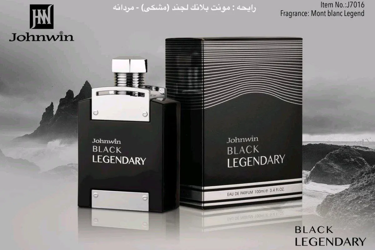 ادو پرفیوم مردانه جانوین مدل Legendary Black حجم 100 میلی لیتر
