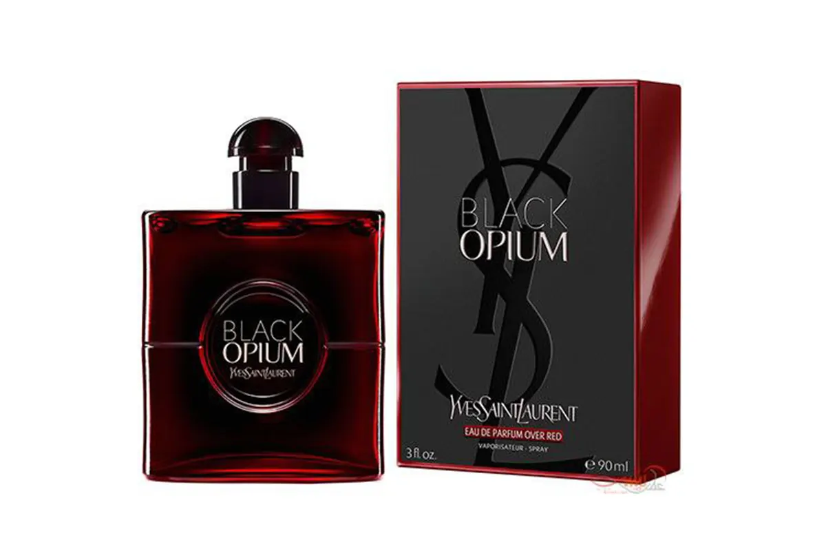 ادکلن ایو سن لورن بلک اوپیوم اور رد | Yves Saint Laurent Black Opium Over Red 90ml